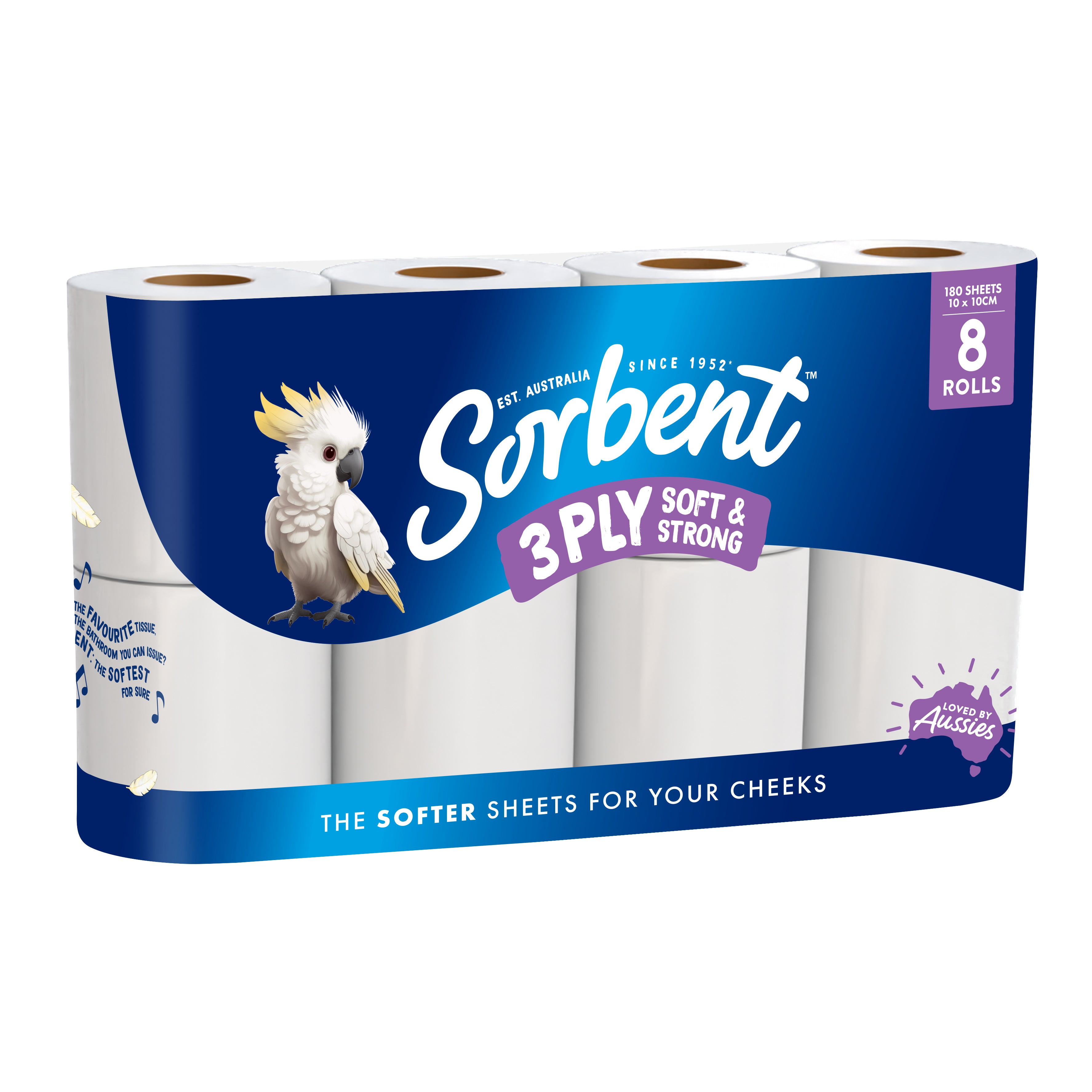 Silky White 3 PLY Toilet Rolls