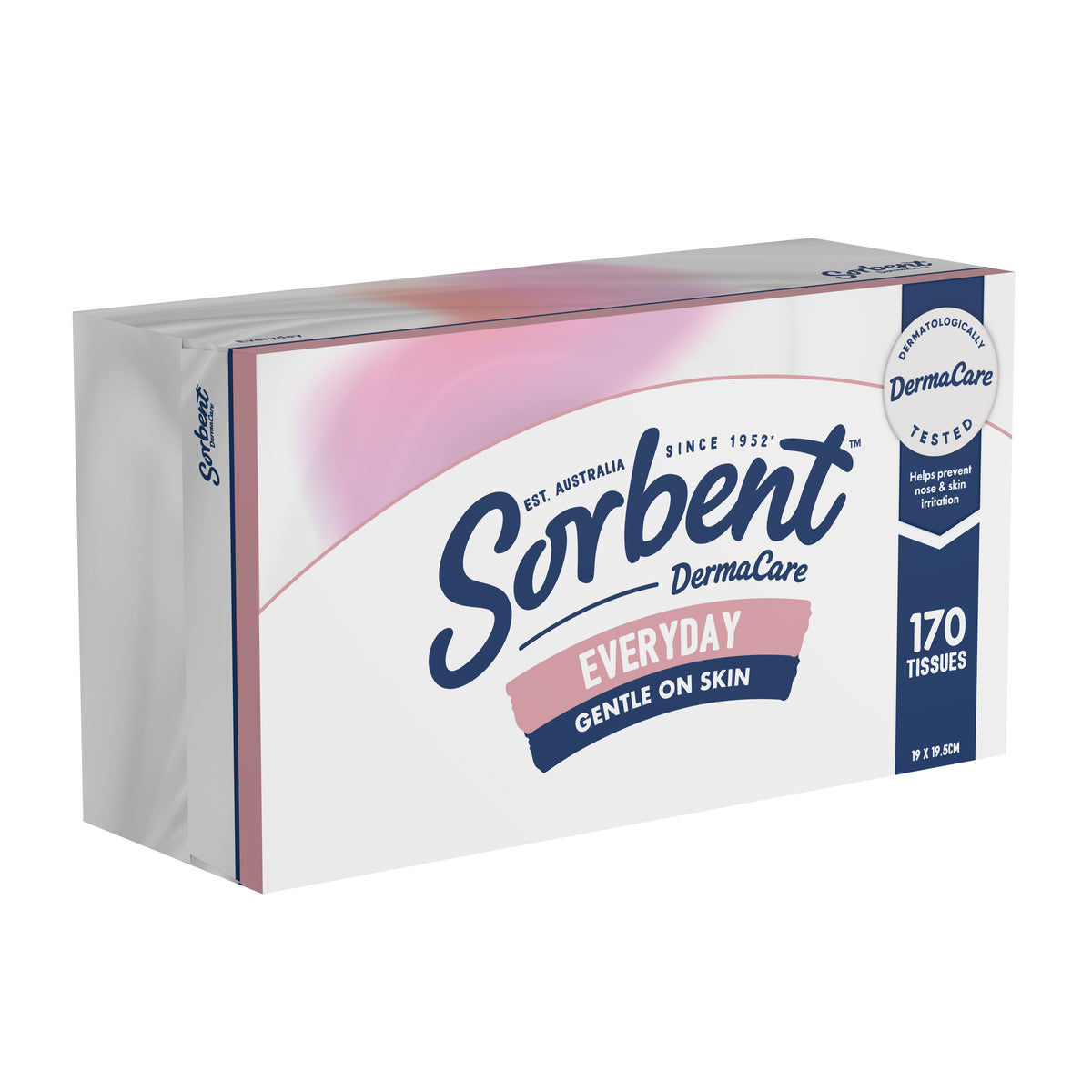 Sorbent DermaCare Ultra-Soft Facial Tissues - 170 Pack