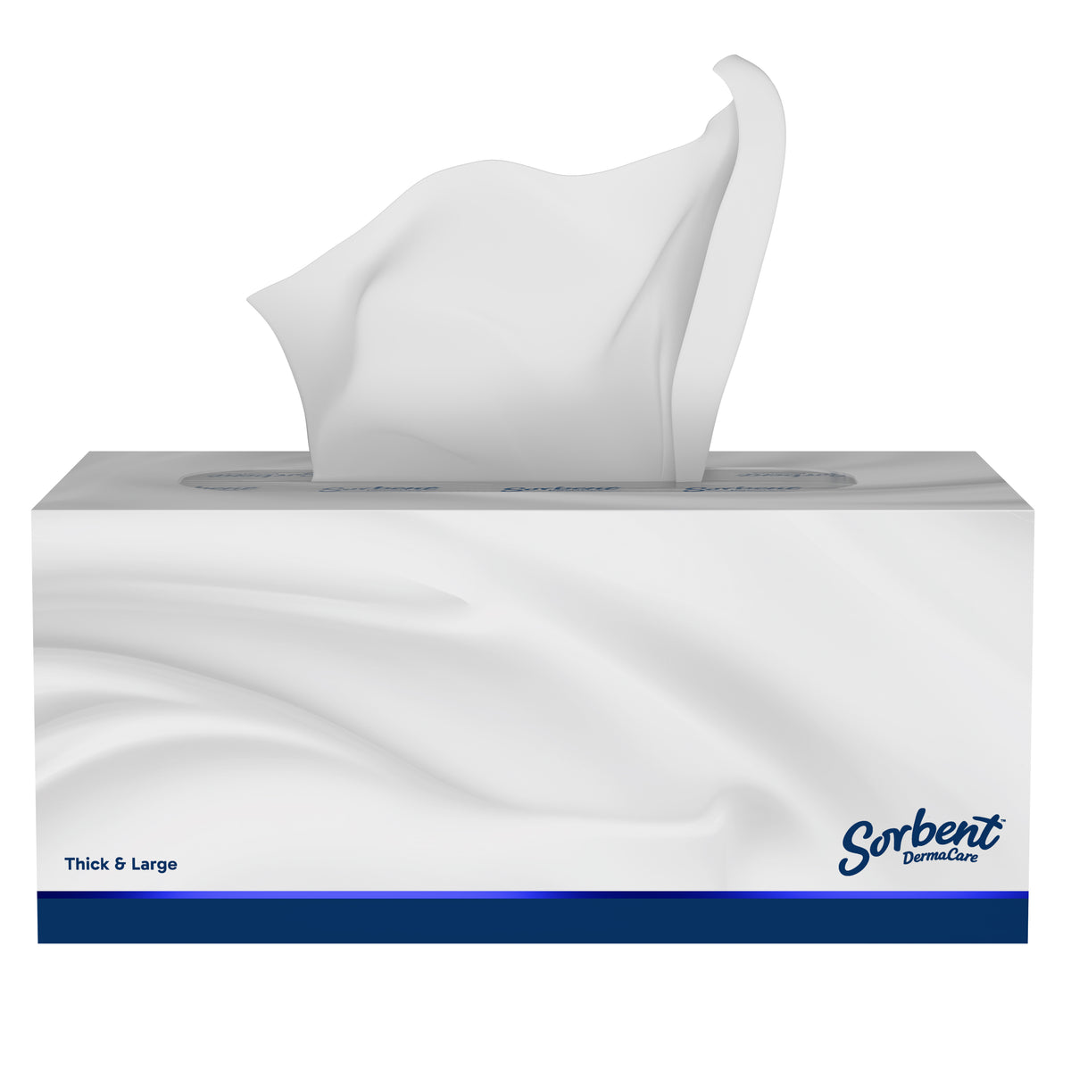 Sorbent DermaCare Aloe Vera Thick & Large Facial Tissues - 95 pack