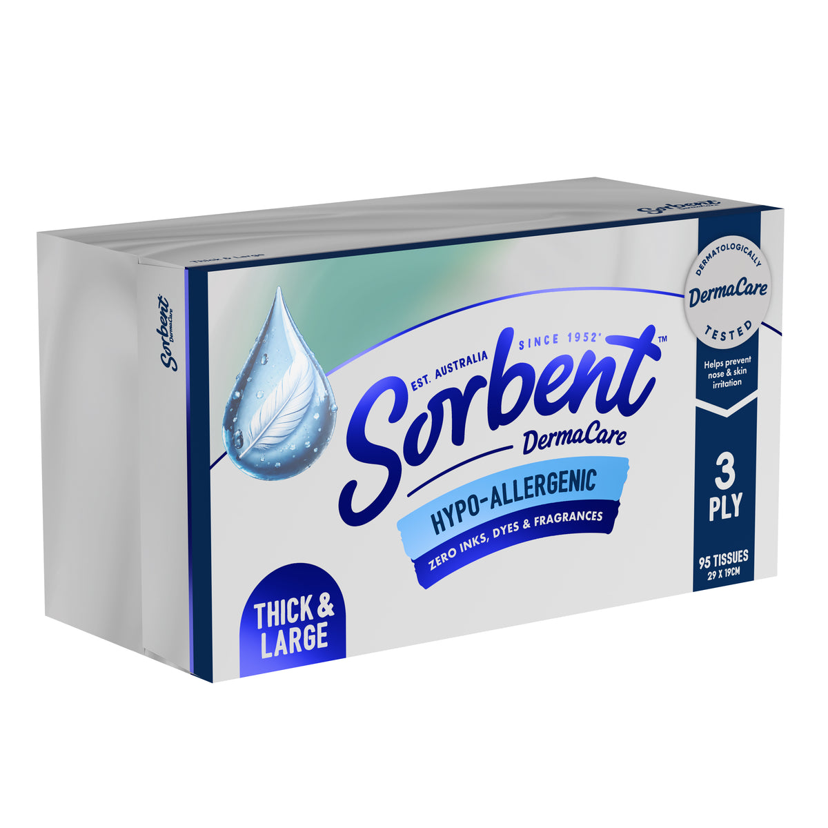 Sorbent DermaCare Thick and Large Hypoallergenic - 95 pack