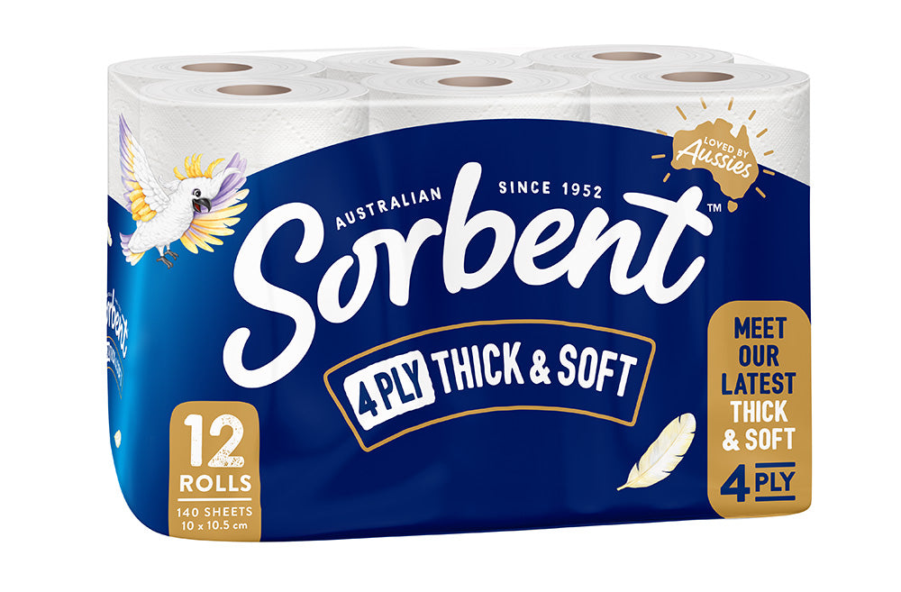 THICK & SOFT 4 PLY Toilet Paper