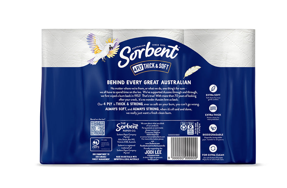 THICK & SOFT 4 PLY Toilet Paper