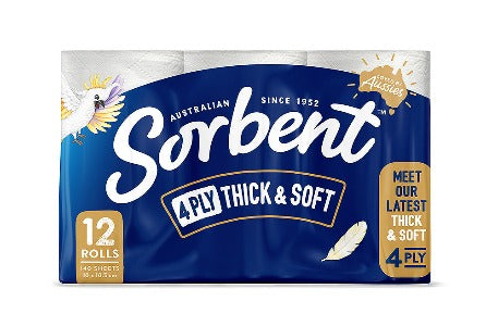 THICK & SOFT 4 PLY Toilet Paper