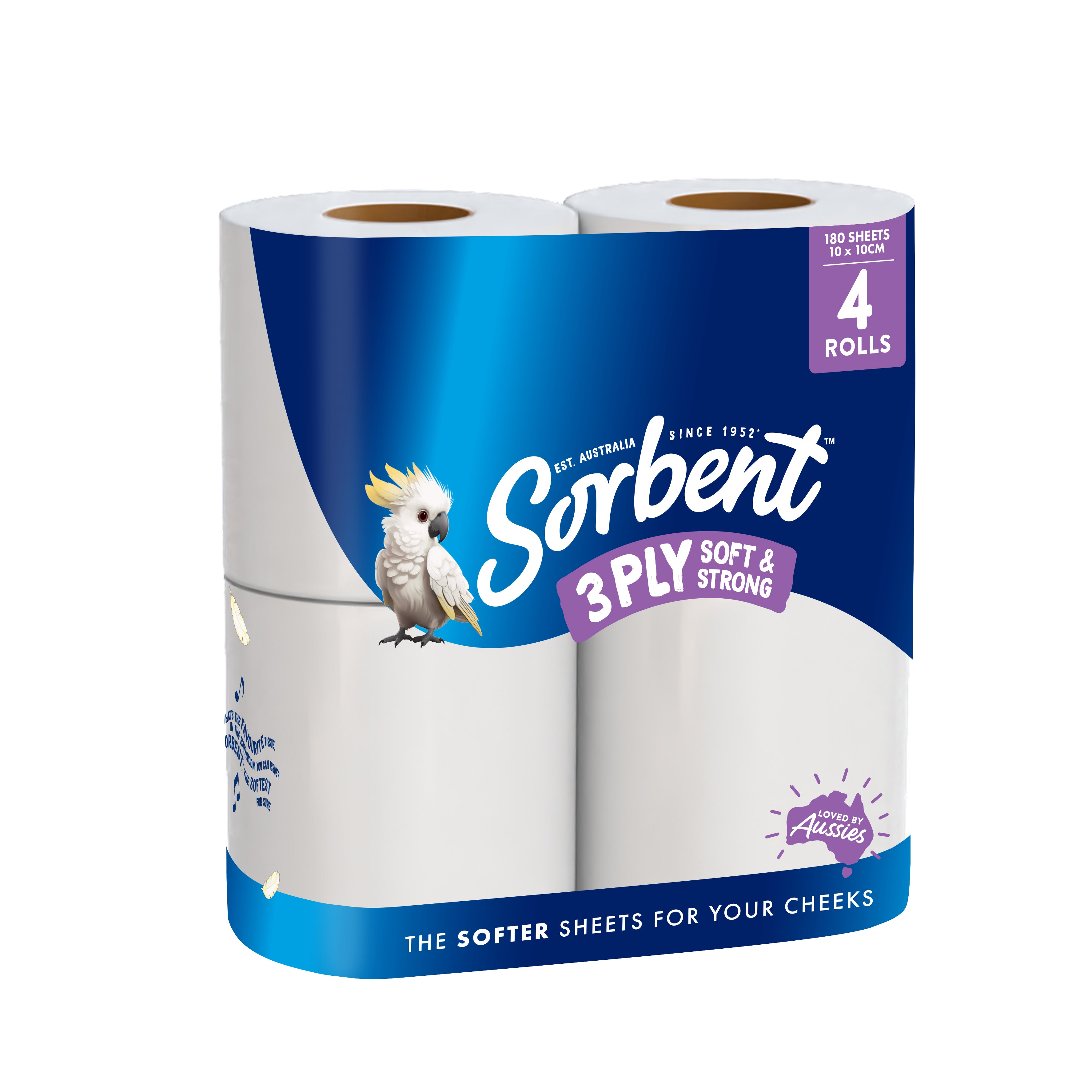 Silky White 3 PLY Toilet Rolls