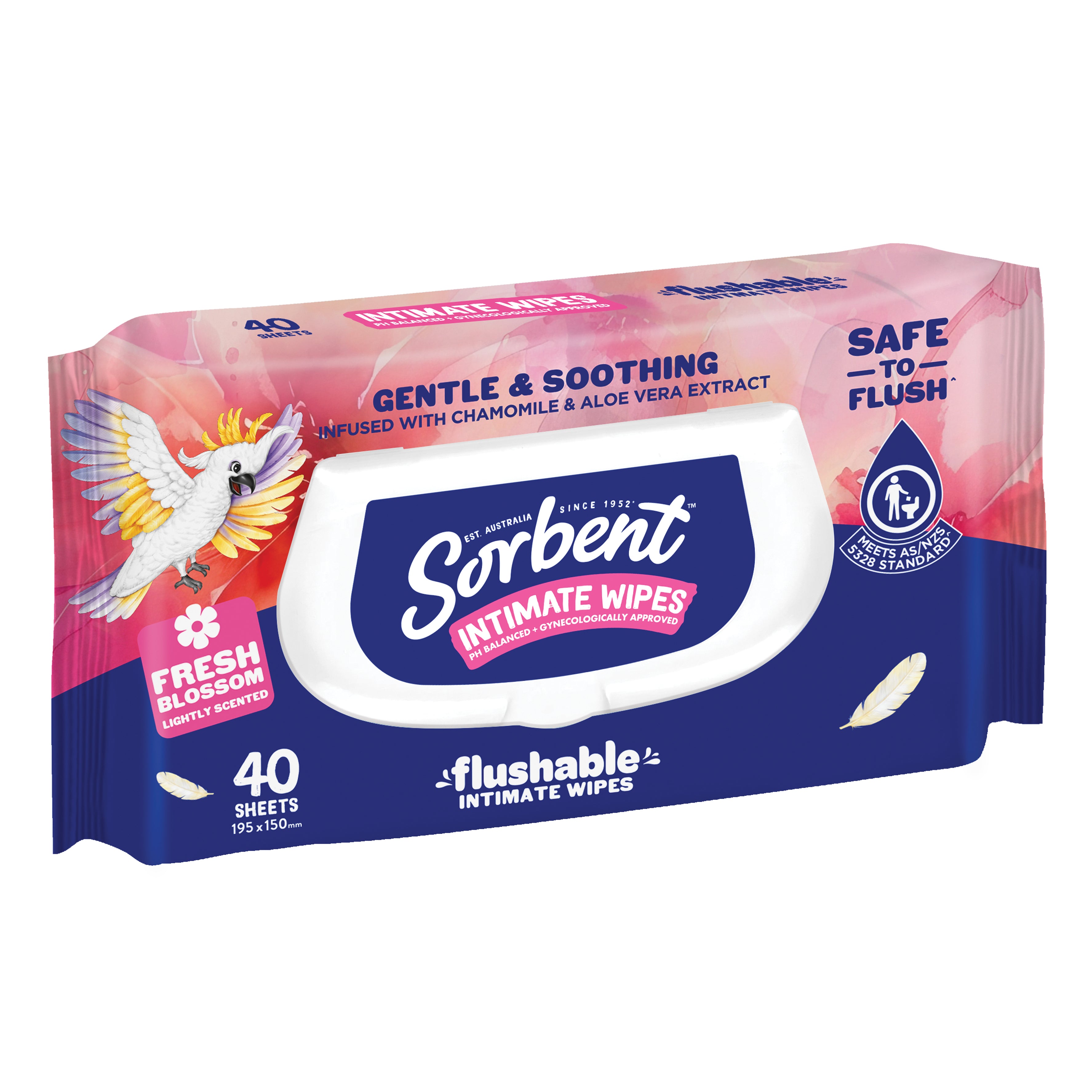 Intimate Flushable Wipes