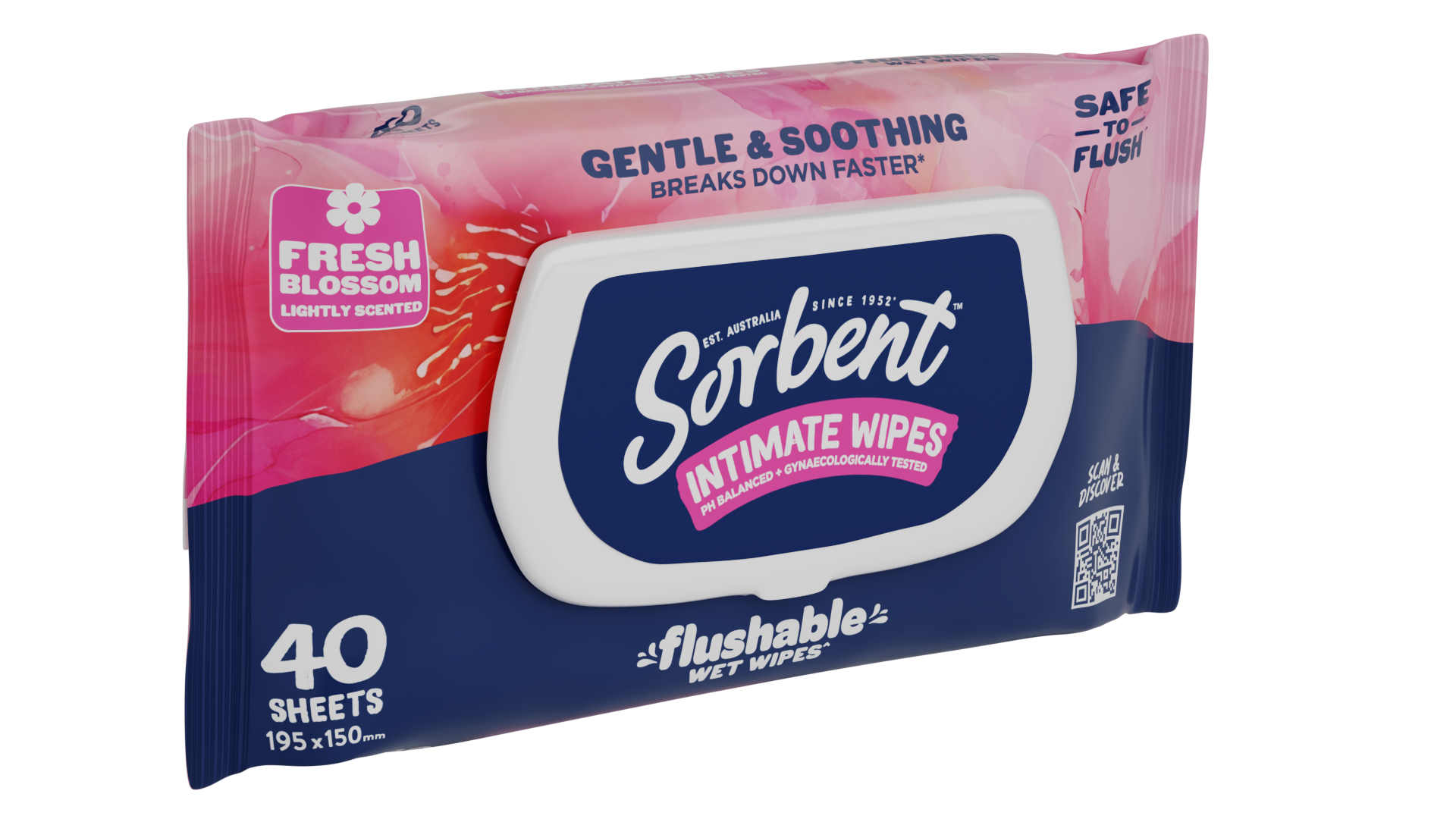 Intimate Flushable Wipes