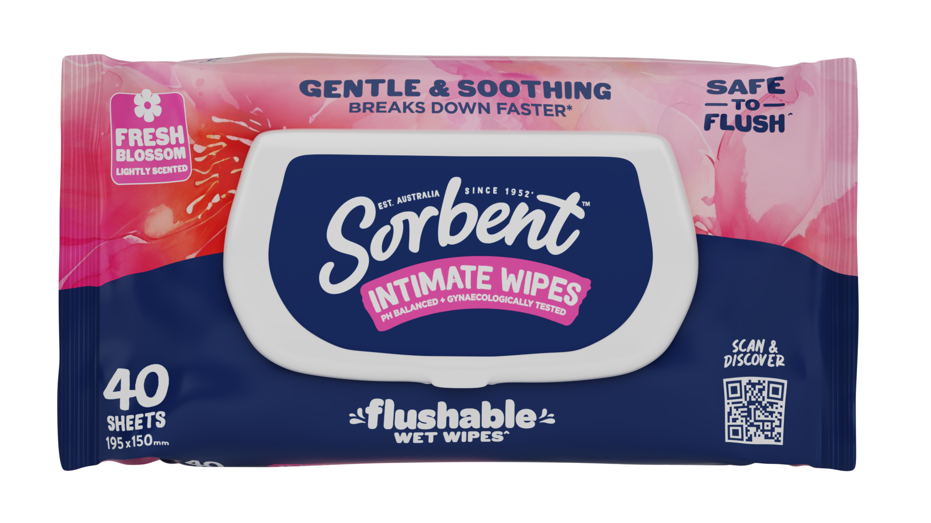 Intimate Flushable Wipes